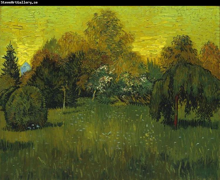 Vincent Van Gogh The Poets Garden